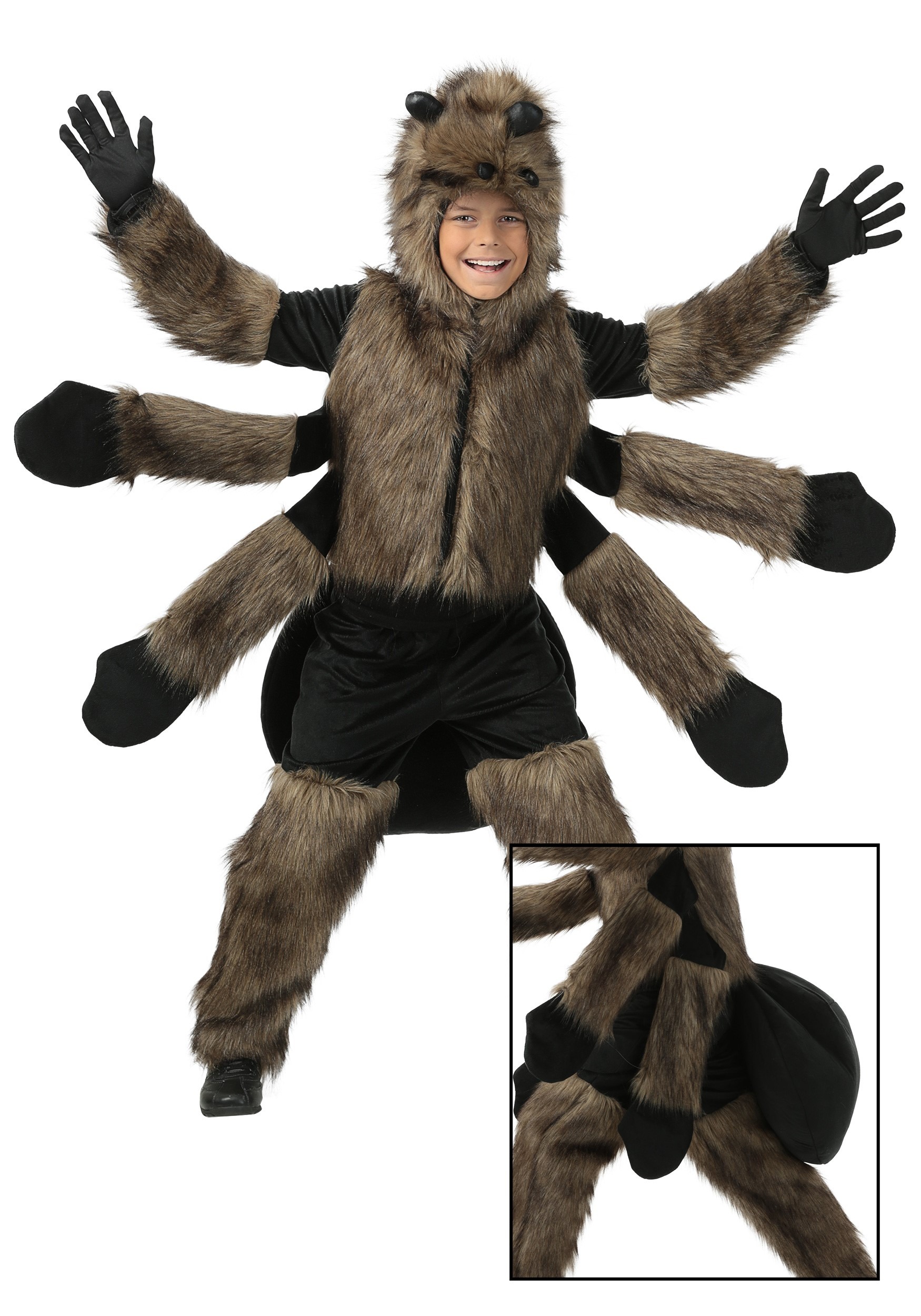 Furry Spider Kid's Costume