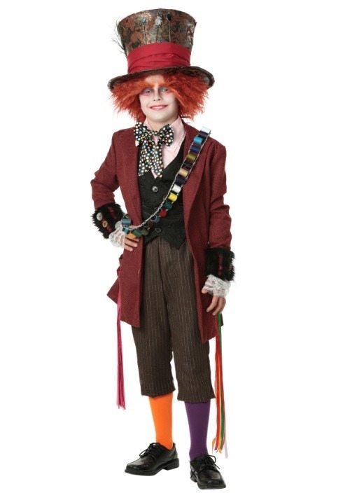 Authentic Kid's Mad Hatter Costume | Mad Hatter Halloween Costumes