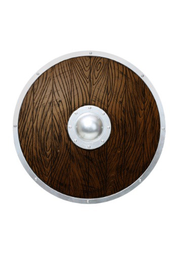 Wood-Look Viking Shield Prop