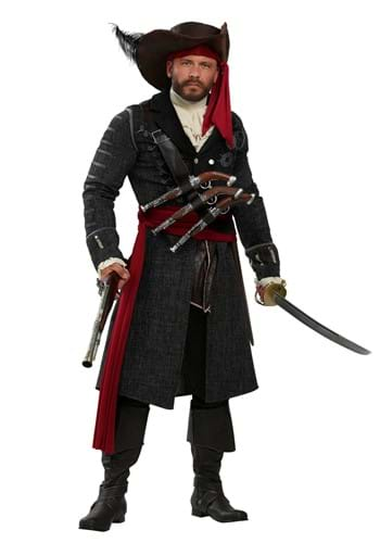 Blackbeard Plus Size Mens Costume