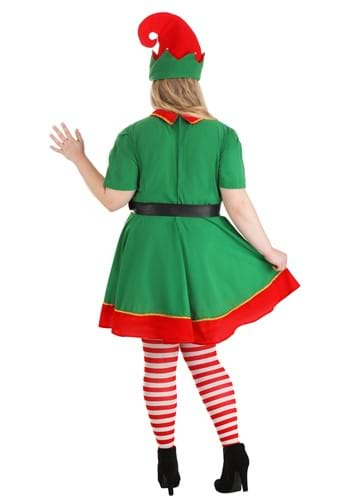 Women's Holiday Elf Plus Size Costume