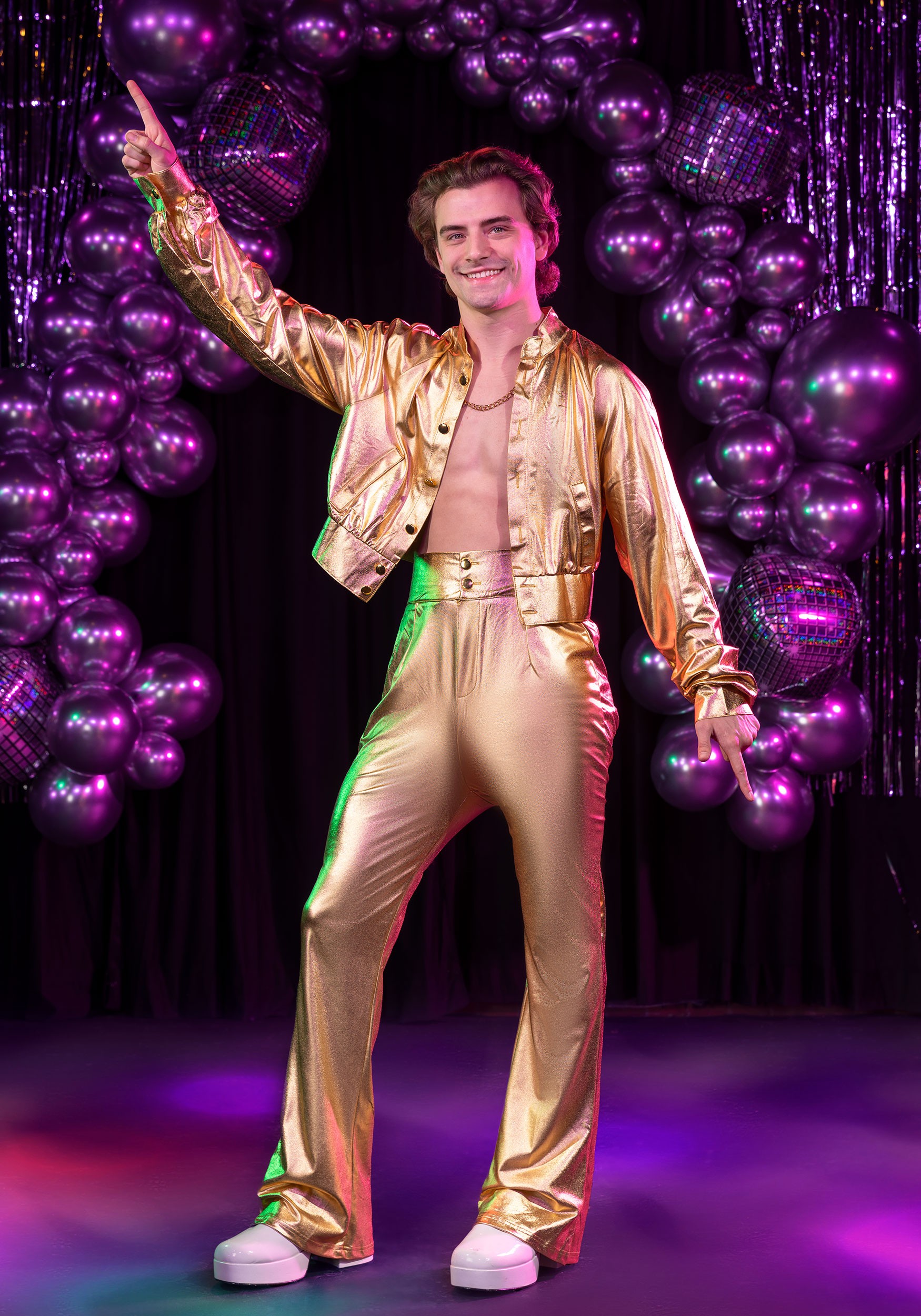 Studio Disco Costume for Men | 70s Halloween Costume