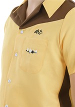The Big Lebowski Medina Sod Mens Bowling Shirt Alt 2