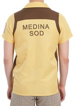 The Big Lebowski Medina Sod Mens Bowling Shirt Alt 3