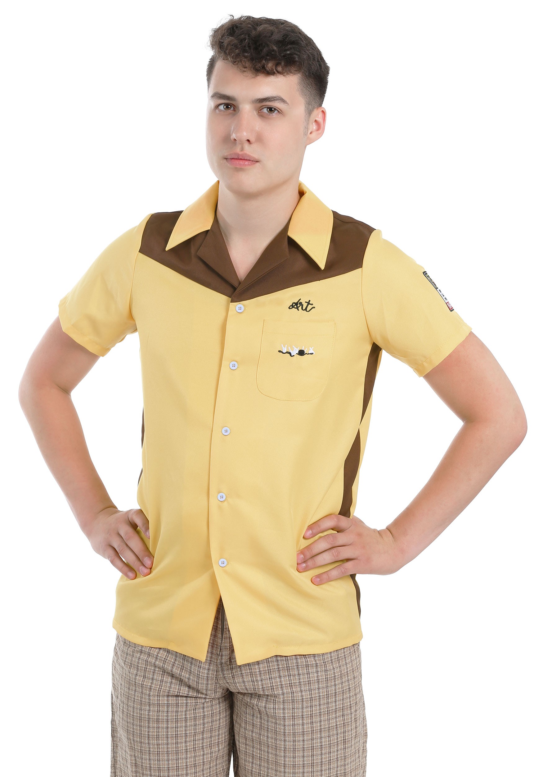 Adult The Big Lebowski Bowling Shirt Medina Sod Costume | Movie Costumes