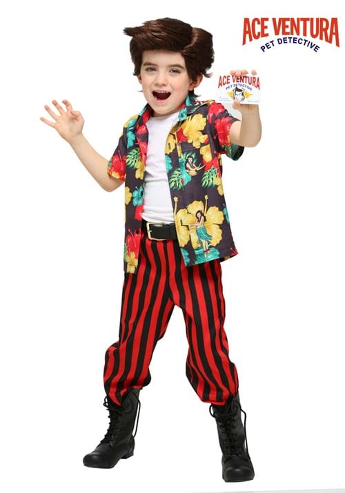 Ace Ventura Toddler Costume with Wig-update