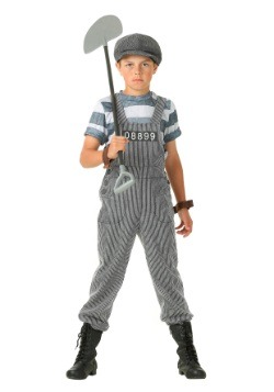 Boy's Chain Gang Prisoner Costume