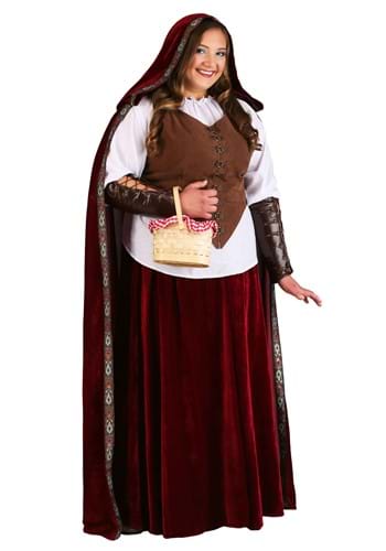 DELUXE RED RIDING HOOD Plus Sz