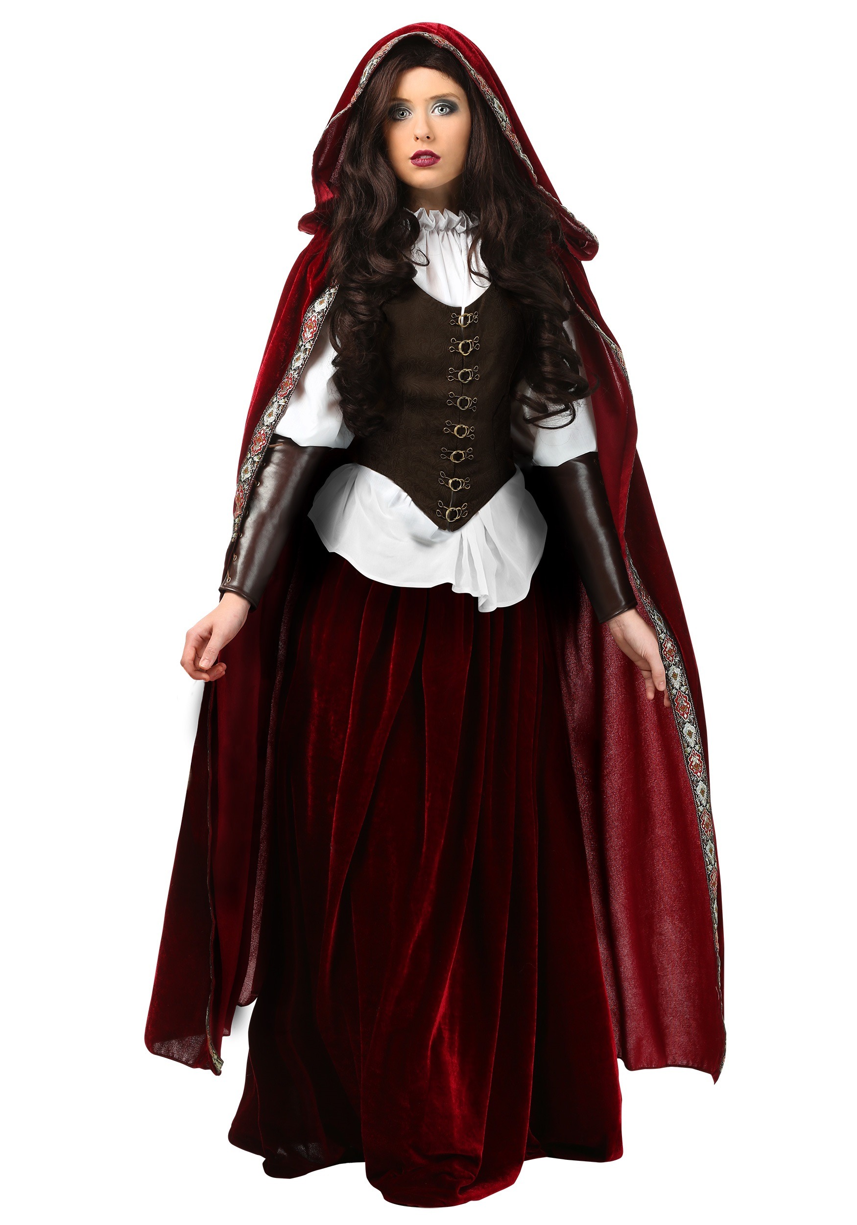 Photos - Fancy Dress Deluxe FUN Costumes  Red Riding Hood Plus Size Women's Costume | Exclusive 