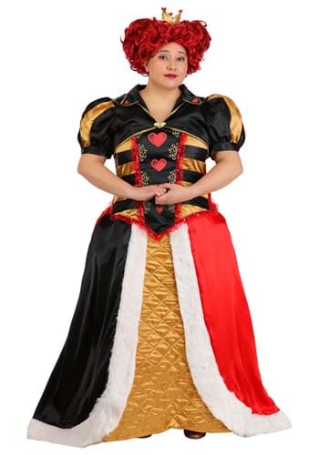 Plus Size Elite Queen of Hearts Costume for Women