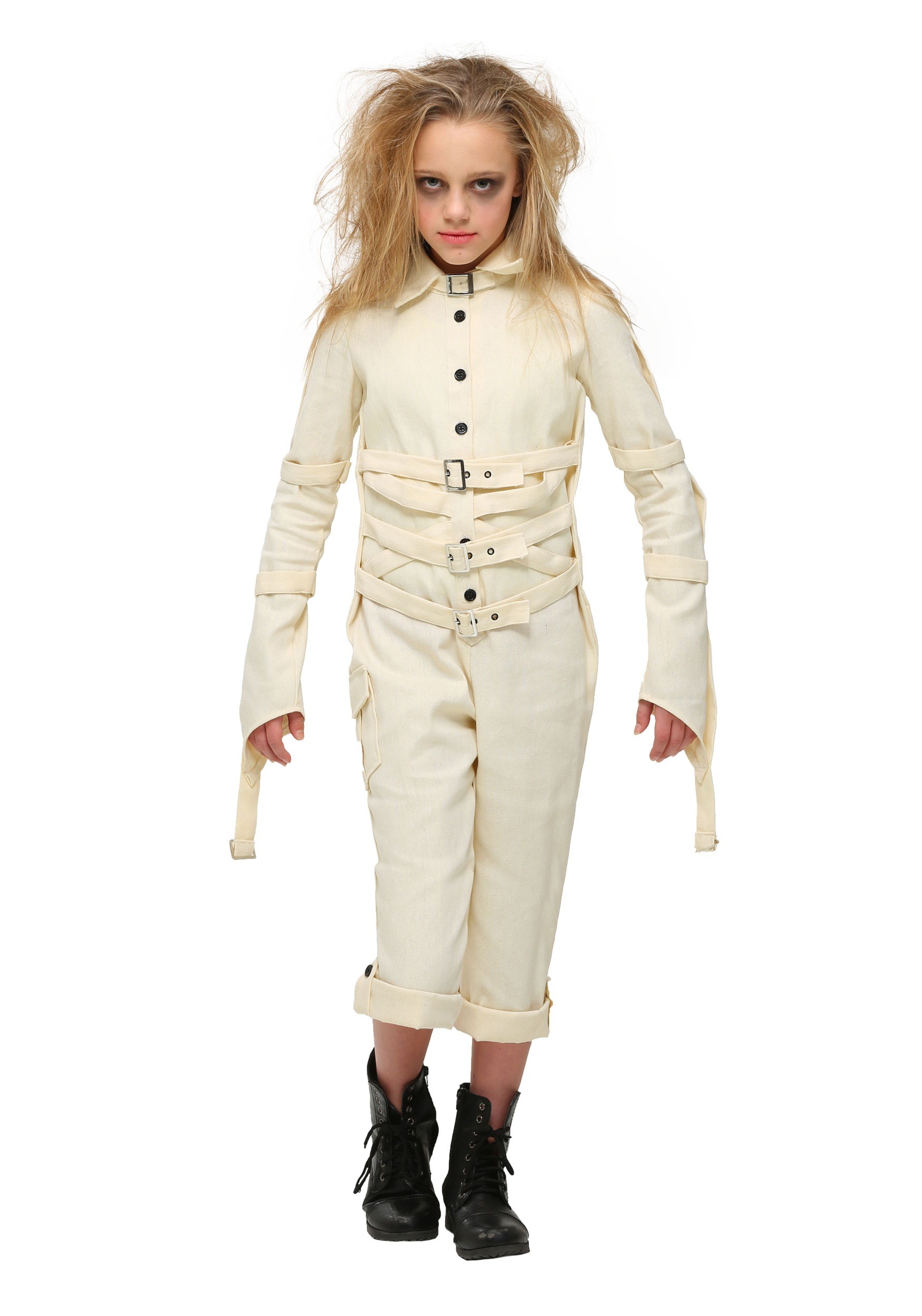 Halloween costume straight jacket straitjacket size extra Large XL