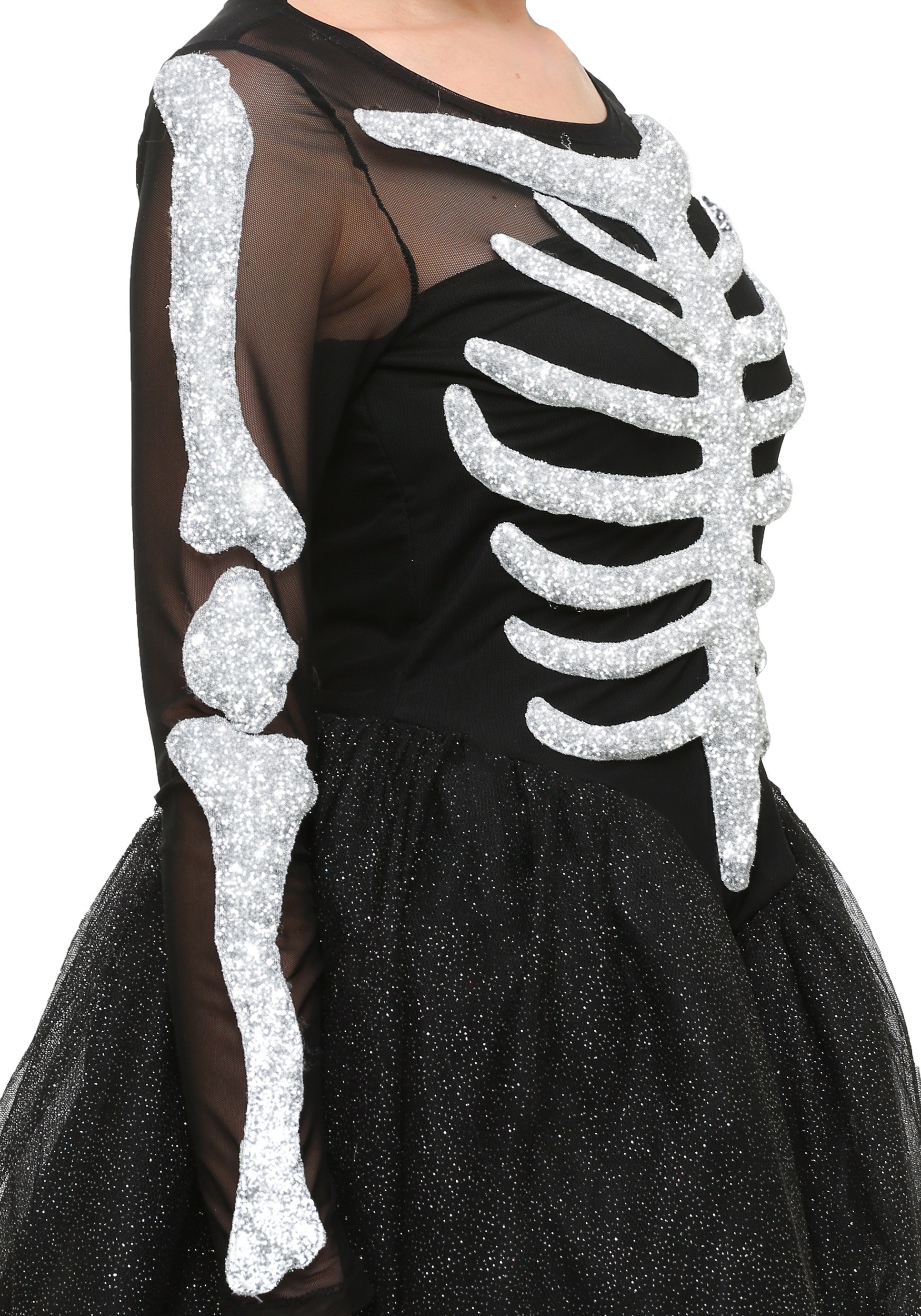 Women's Skeleton Beauty Plus Size Costume 1X 2X 3X 4X