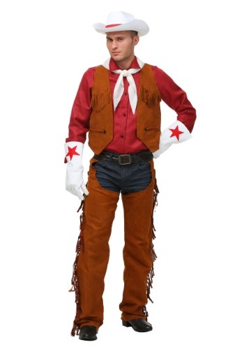 Adult Plus Size Rodeo Cowboy Costume
