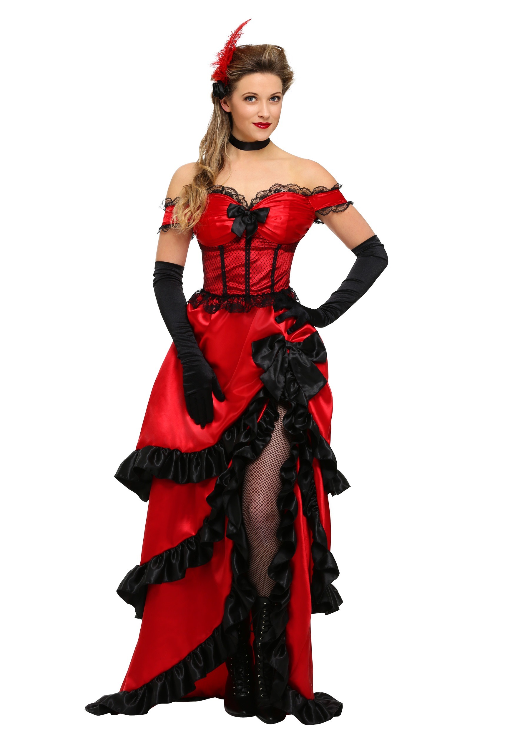 Adult Saloon Girl Costume