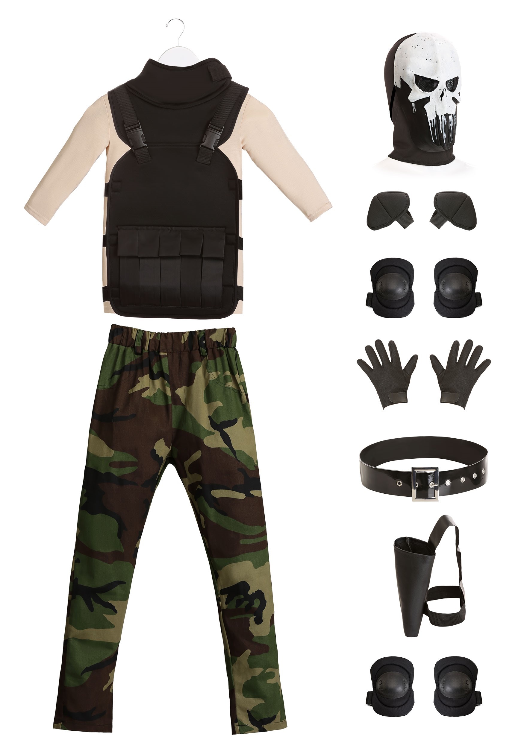 Boys Army Full Length Trousers Camouflage Trouser Cap bullet T Shirt or Full Set