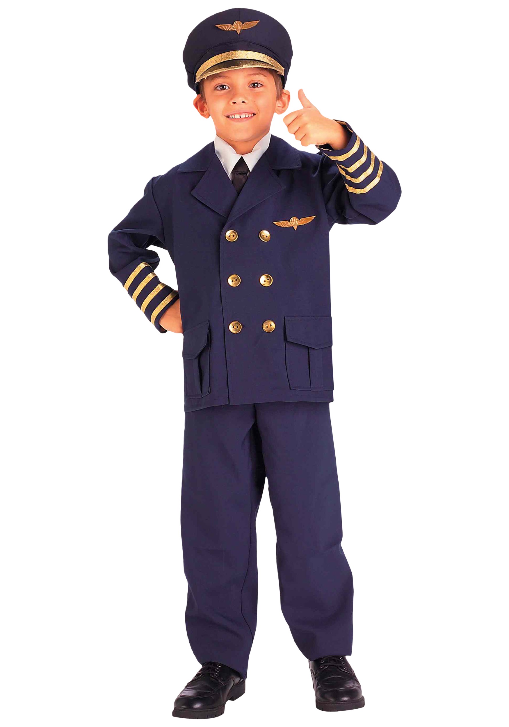 Airplane Pilot Costume Kids