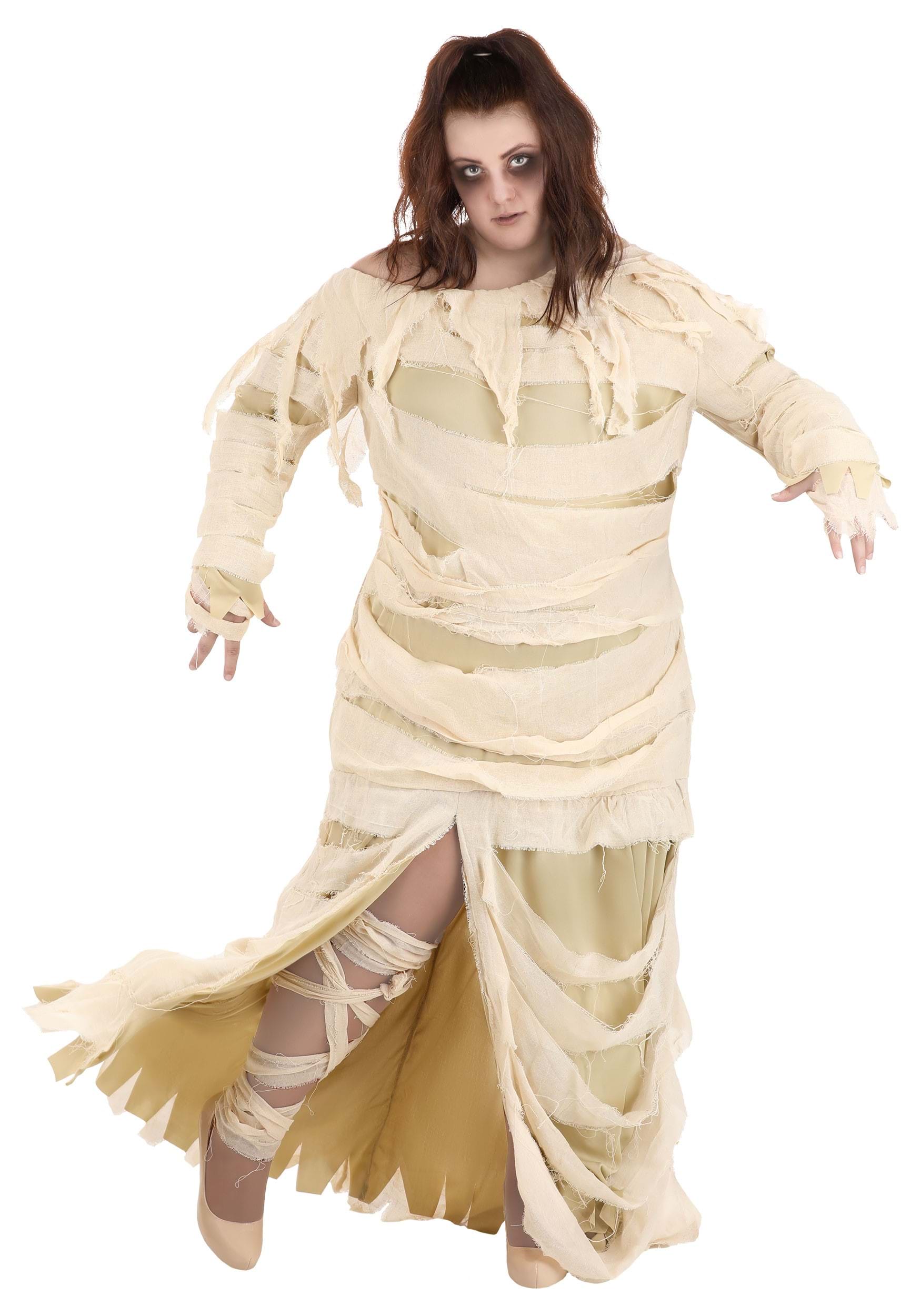 Plus Size Full Length Mummy Women's Costume