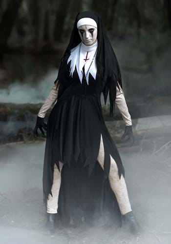 Women's Dreadful Nun Costume