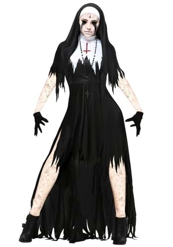 Dreadful Nun Women's Costume