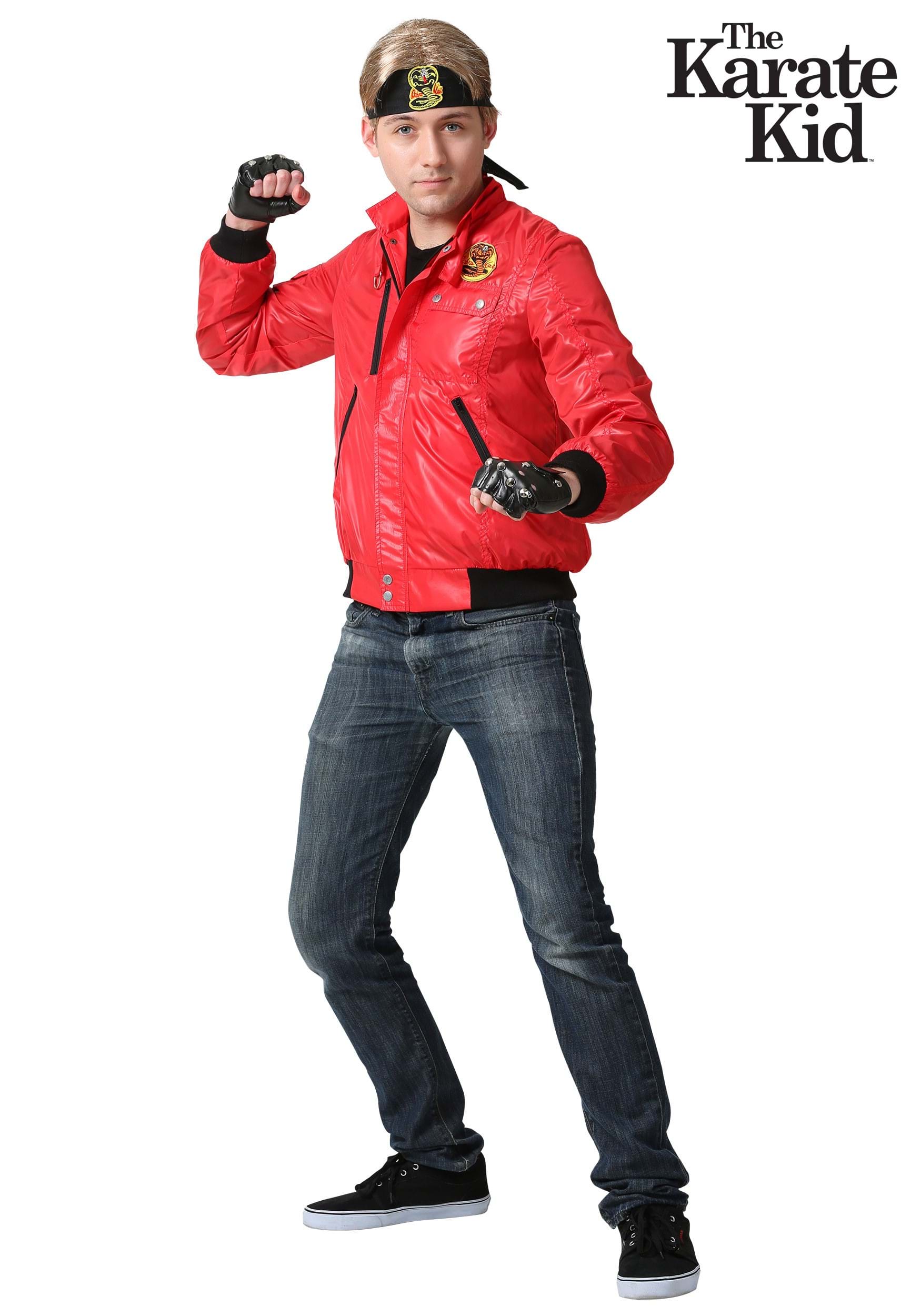 Karate Kid Adult Red Cobra Kai Jacket Costume