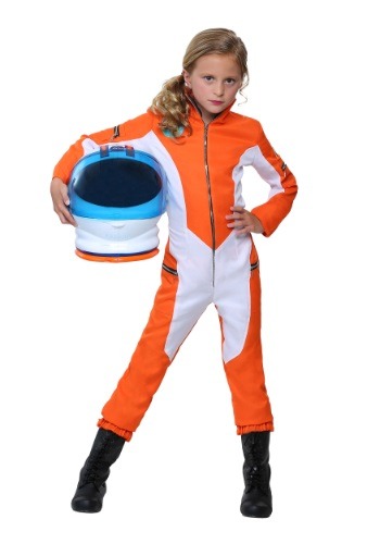 orange space suit costume