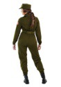 Plus Size Womens Army Flightsuit Costume Alt 1
