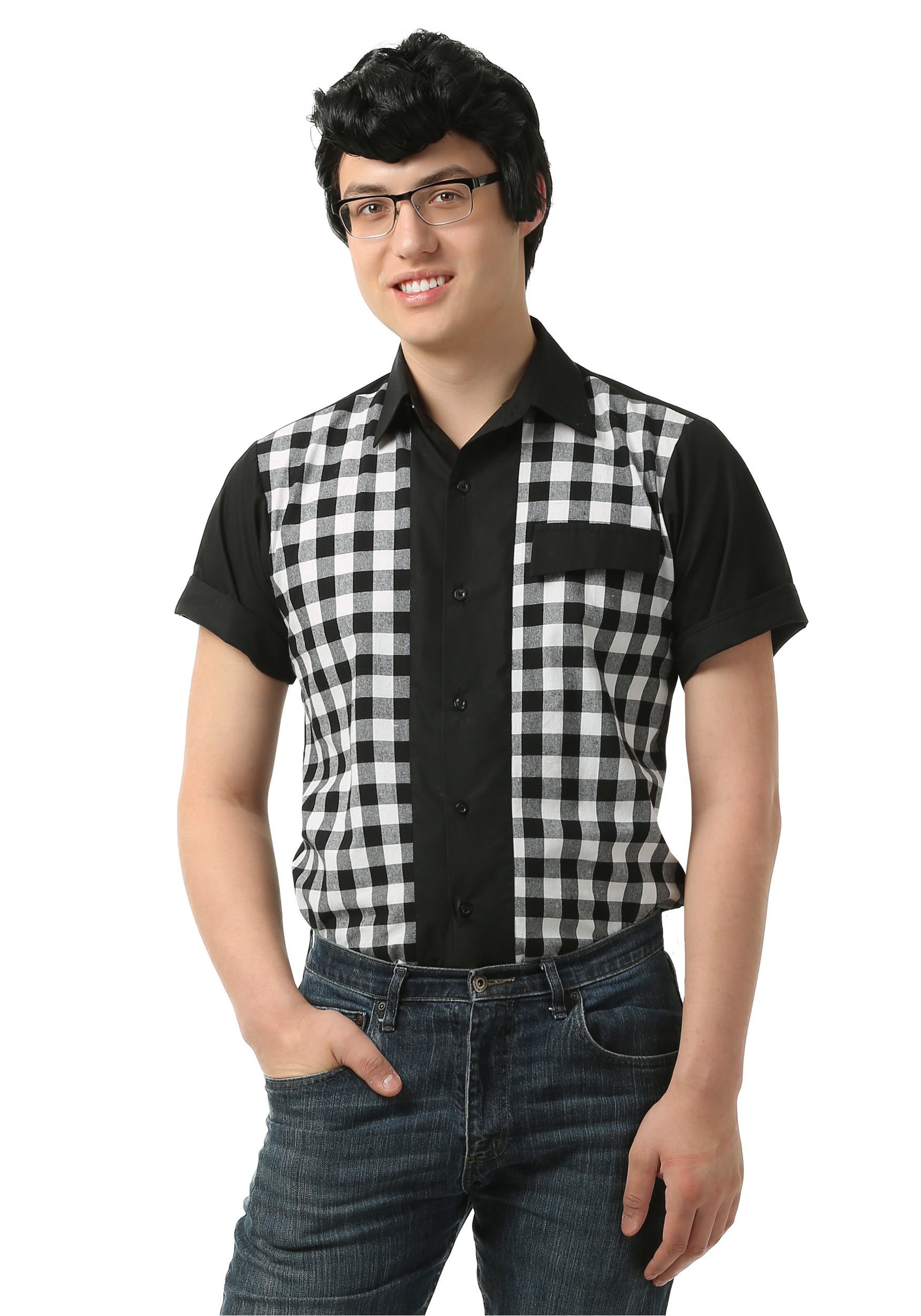 black bowler shirt