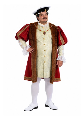 Plus Size King Henry Costume for Men | Historical Costumes