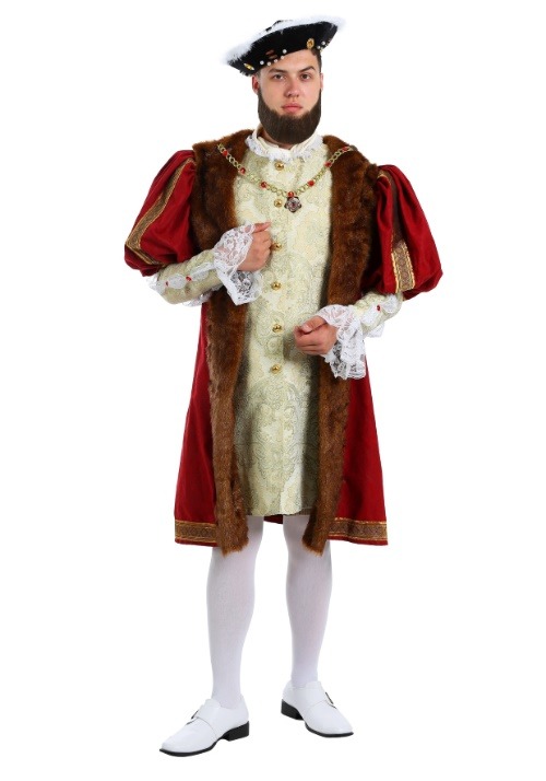 Plus Size King Henry Costume cc
