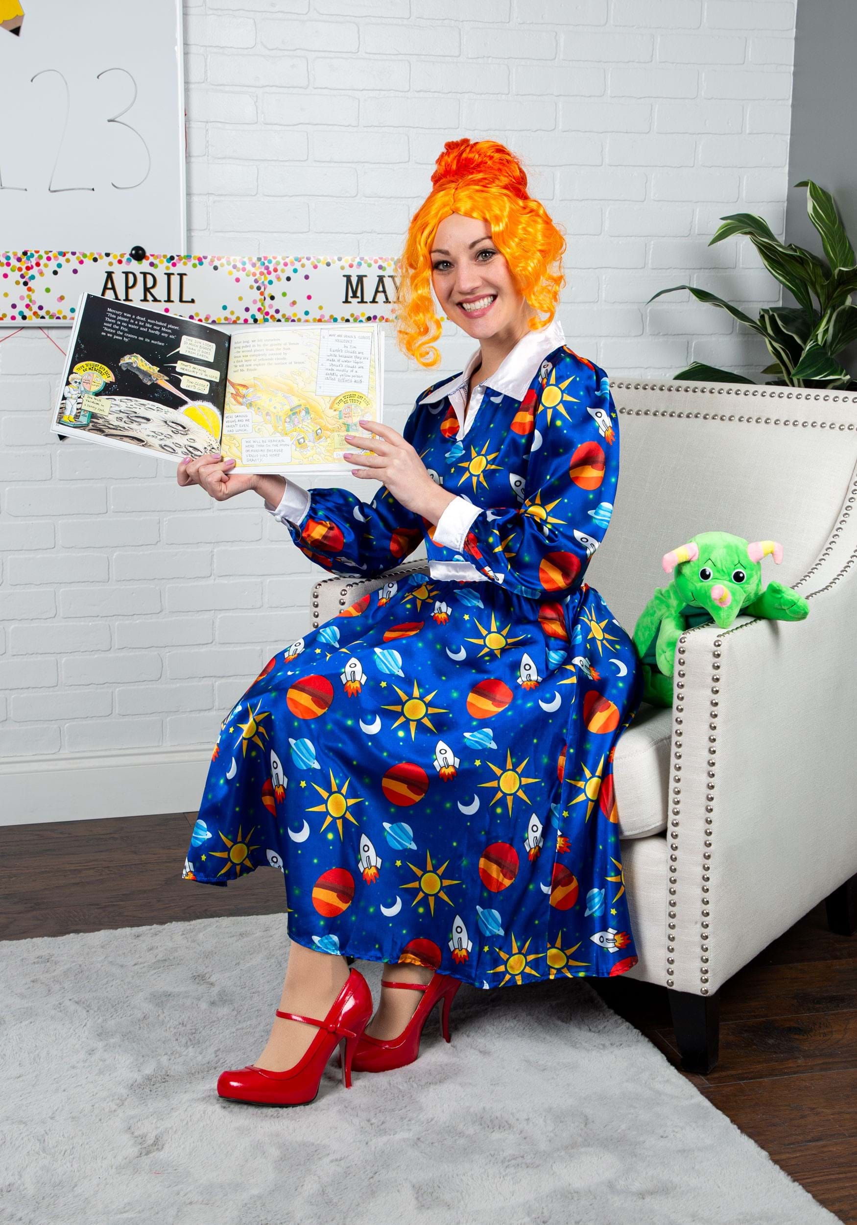 Sexy mrs frizzle costume
