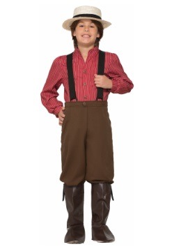 Child Pioneer Boy Costume