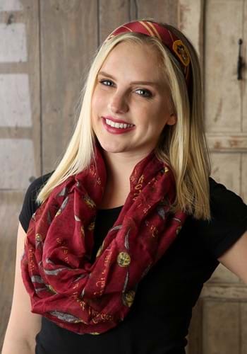 Harry Potter Golden Snitch AOP Infinity Scarf | Adult Apparel