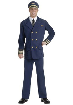 Adult Airline Pilot Costume