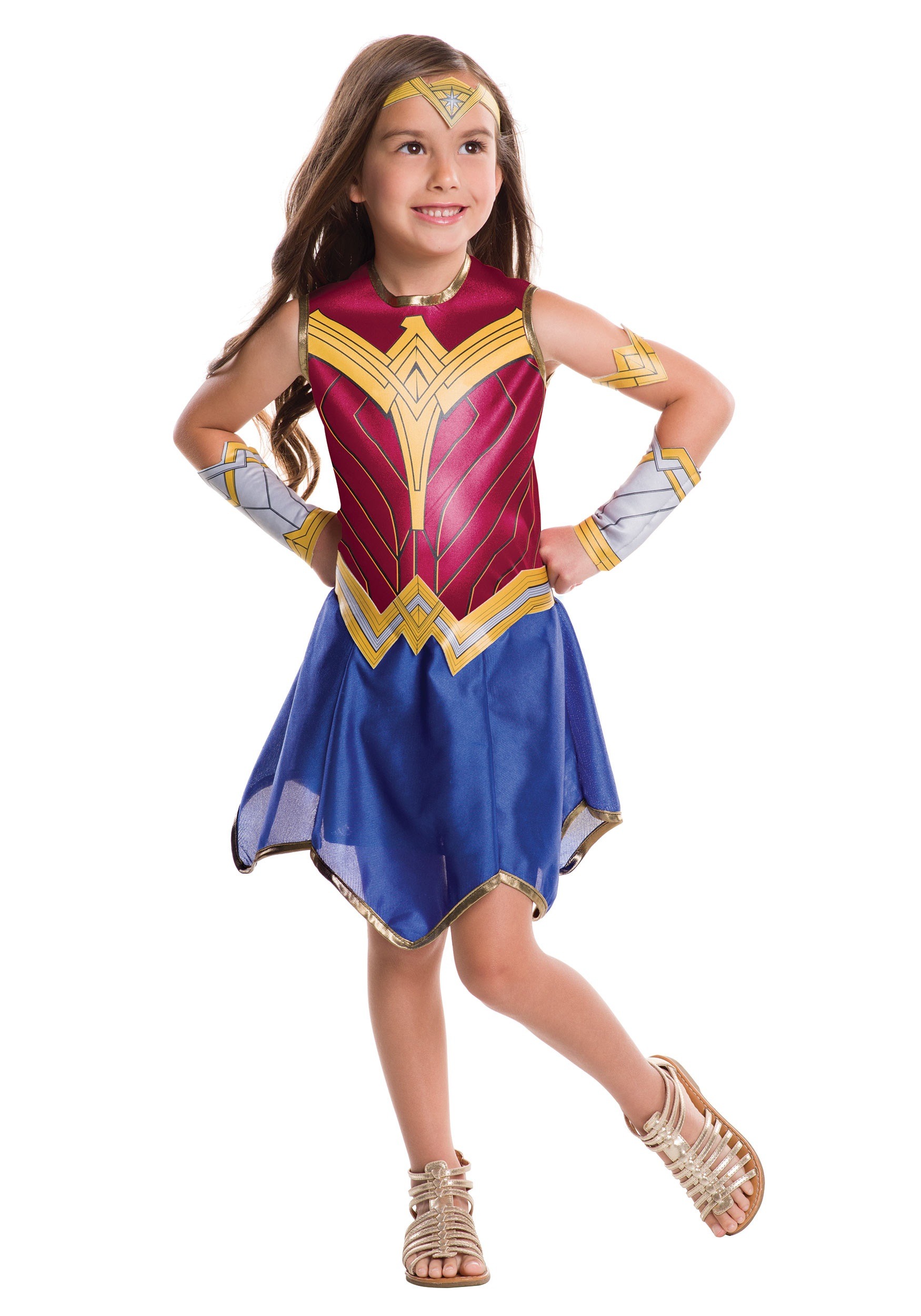 Kid's Dawn of Justice Wonder Woman Costume DC Comics Costumes