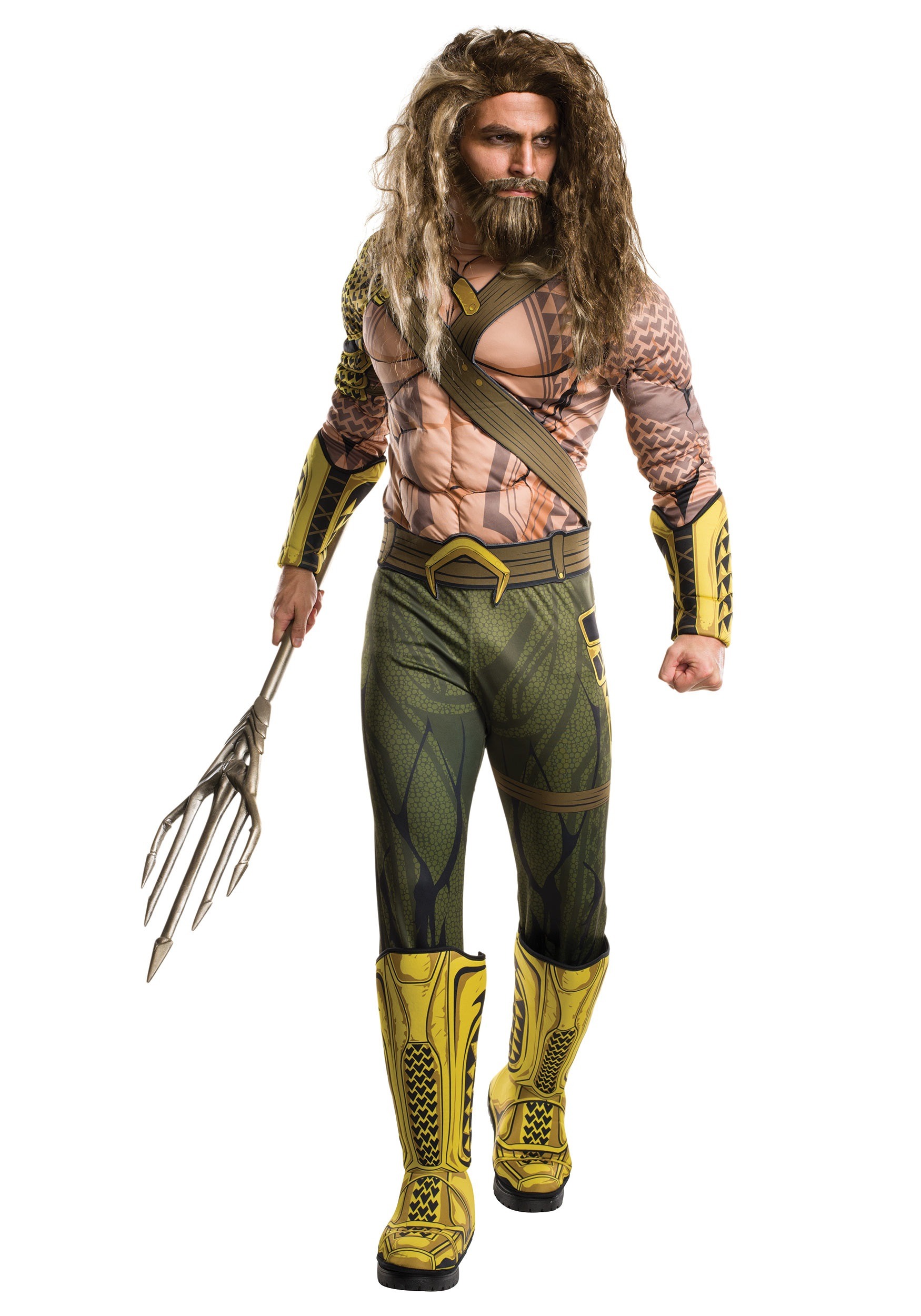 Deluxe Adult Dawn Of Justice Aquaman Costume