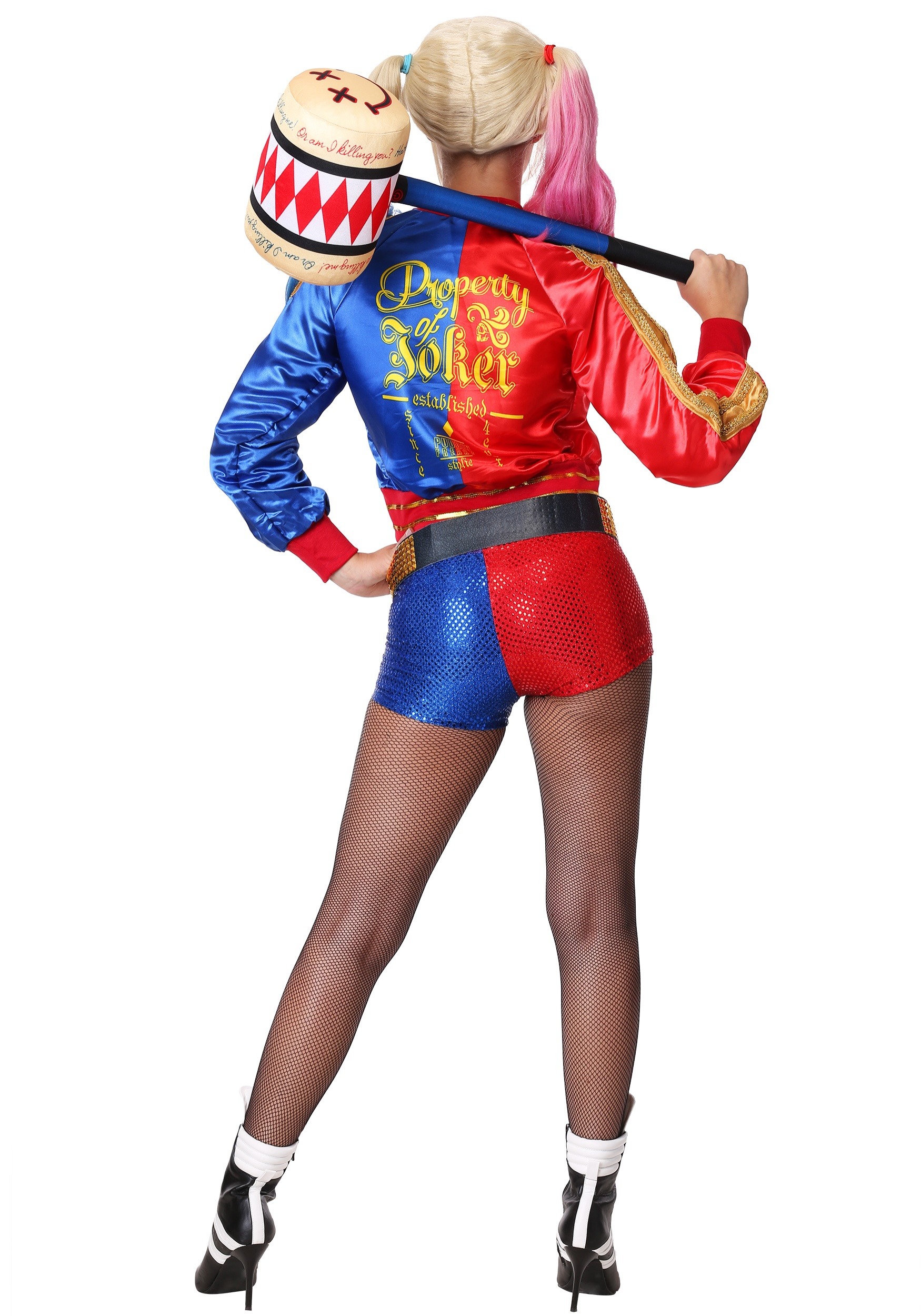 Details about   The latest popular Harley Quinn Costume Cosplay Adult Women Customize Holloween 