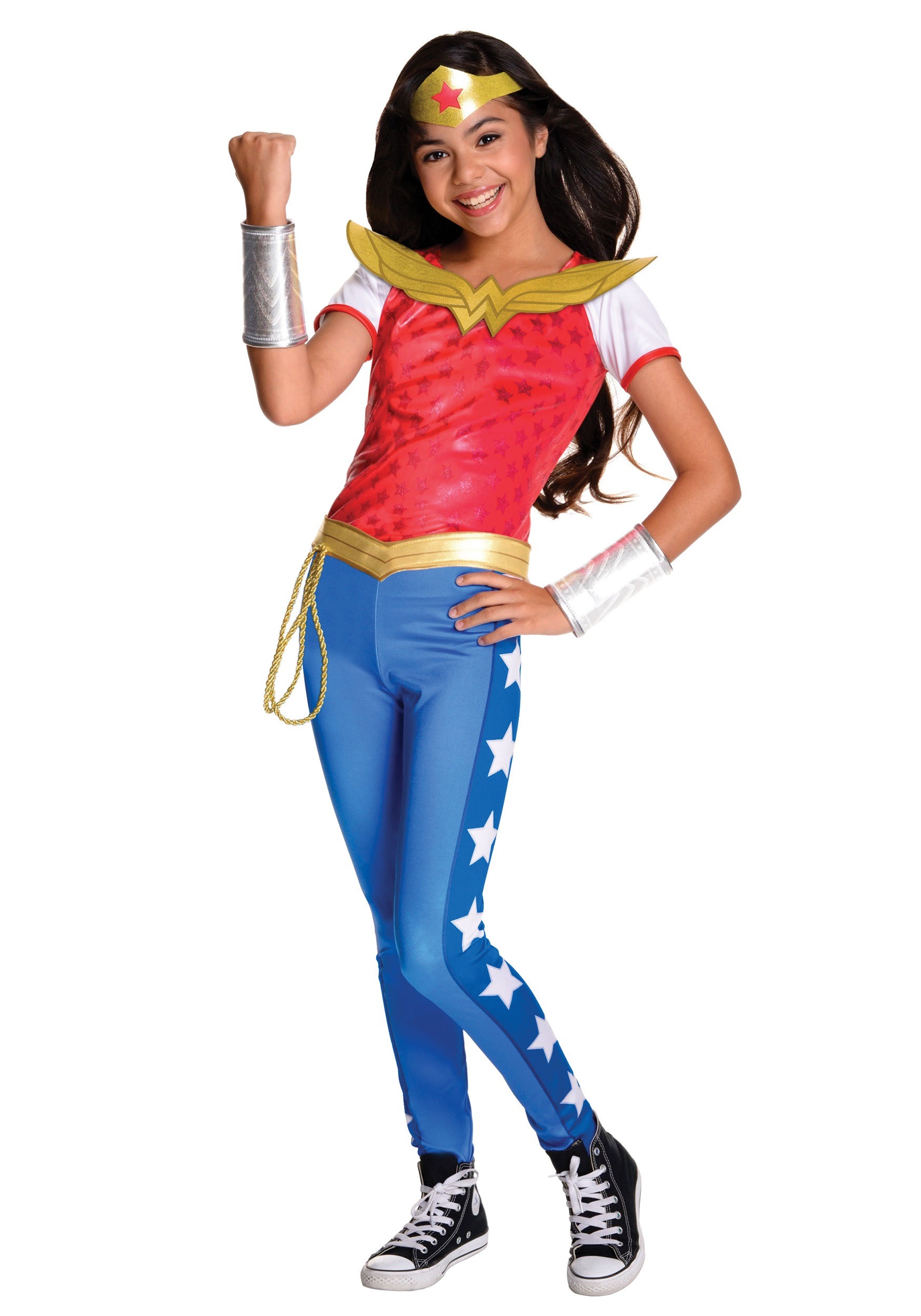 Disfraz Superheroína Wonder Girl Mujer【Tallas Adulto S a L】[Talla M]  Disfraces  Mujer Superhéroes Carnaval Halloween Regalos Chicas Cosplay Cómics :  .es: Juguetes y juegos