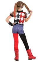 DC Superhero Deluxe Harley Quinn Costume for Girls Alt 1