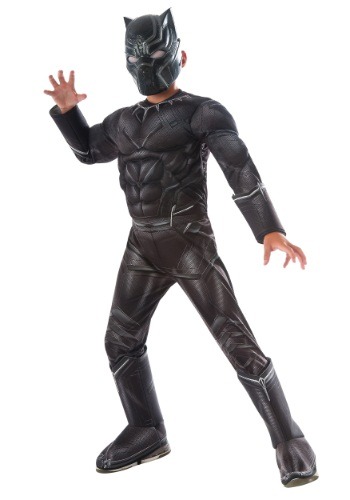 CIVIL WAR BLACK PANTHER DELUXE COSTUME