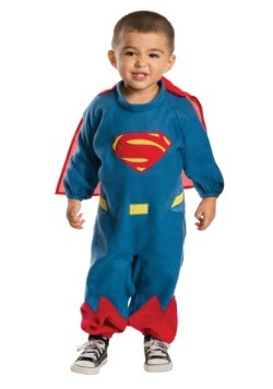 Toddler Superman Fleece Romper