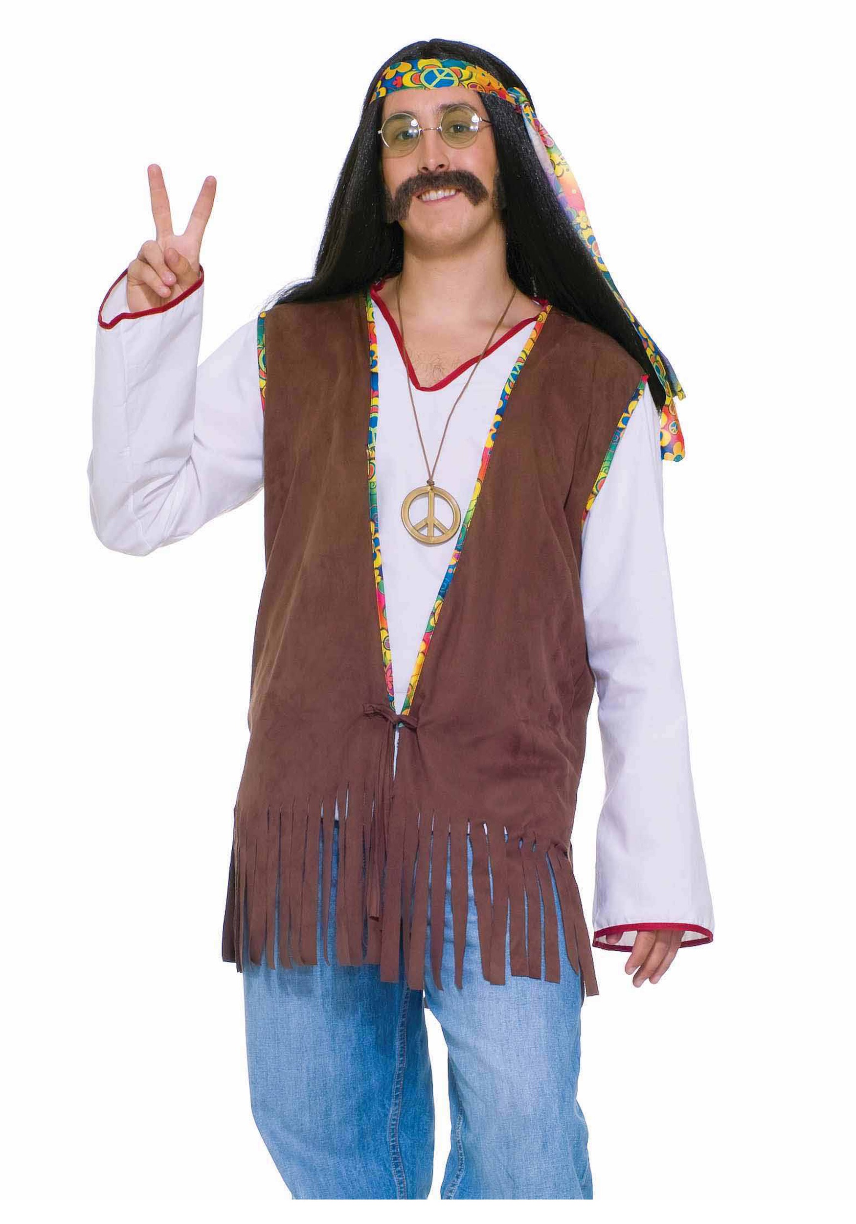 mens hippie vest