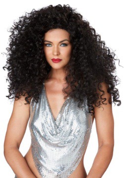 Brunette Disco Diva Wig