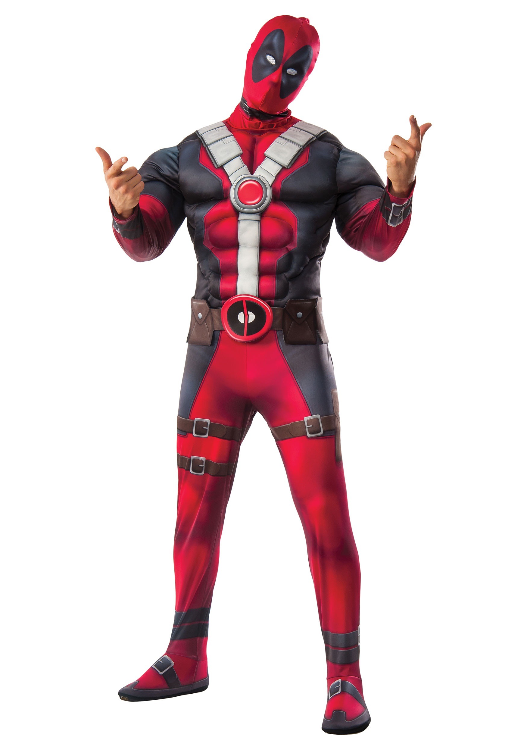 Disfraz de película de Deluxe Deadpool Multicolor