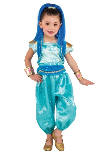 Girls Deluxe Shine Costume