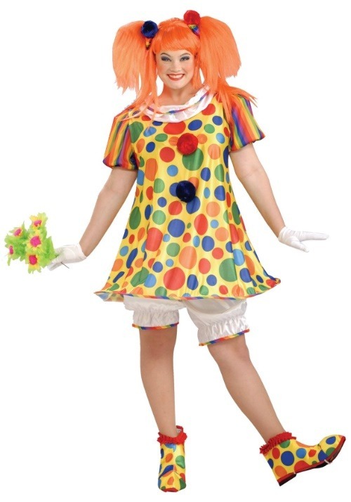Plus Size Giggles the Clown Costume