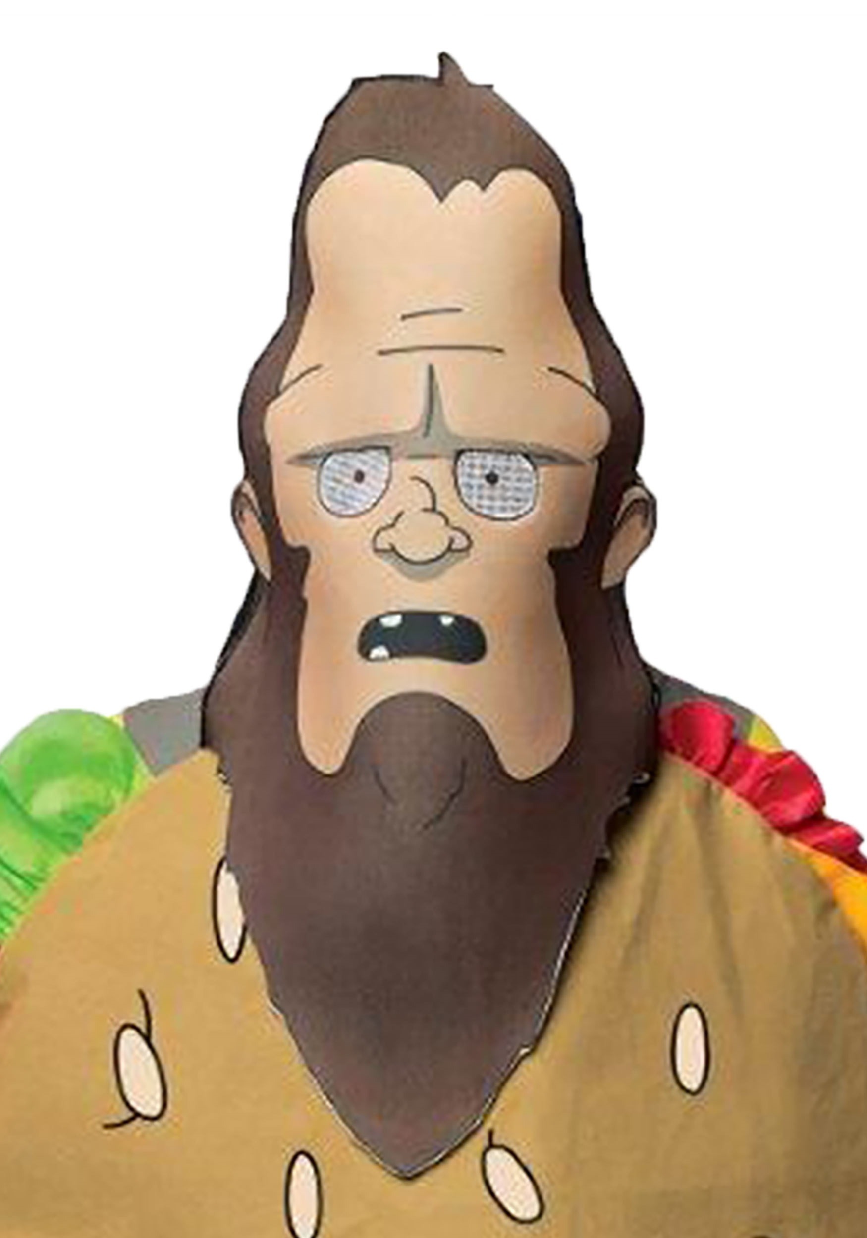 Máscara para hamburguesas de Bob para adultos Beefsquatch Multicolor Colombia
