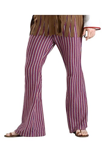 mens striped bell bottoms