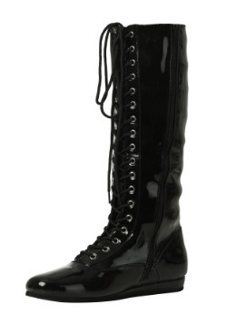Black Wrestling Boots