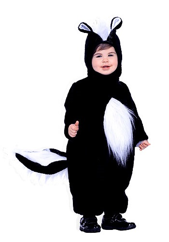 baby boy skunk costume