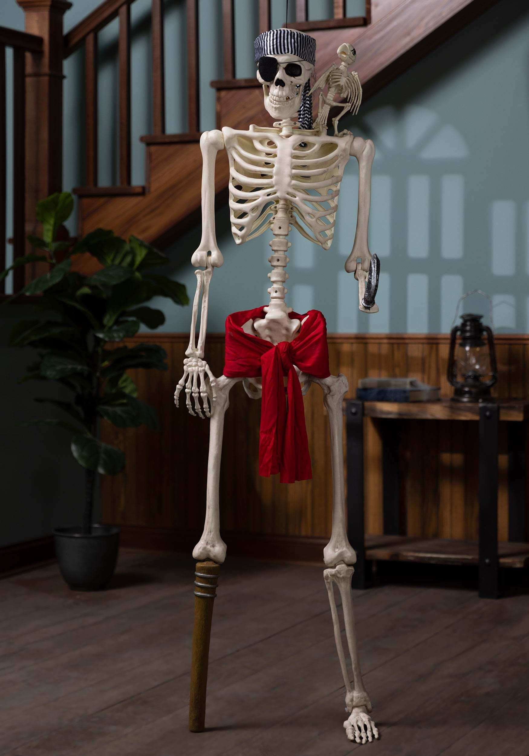 werk nadering ballon Lifesize Pirate Skeleton Decoration